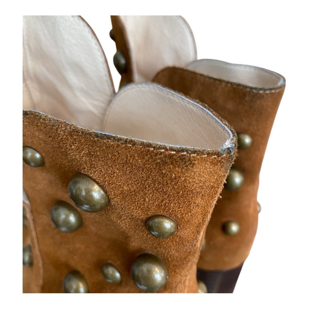 C3 Cecelia New York Brace Stud Bootie in Brown - Picture 14 of 16